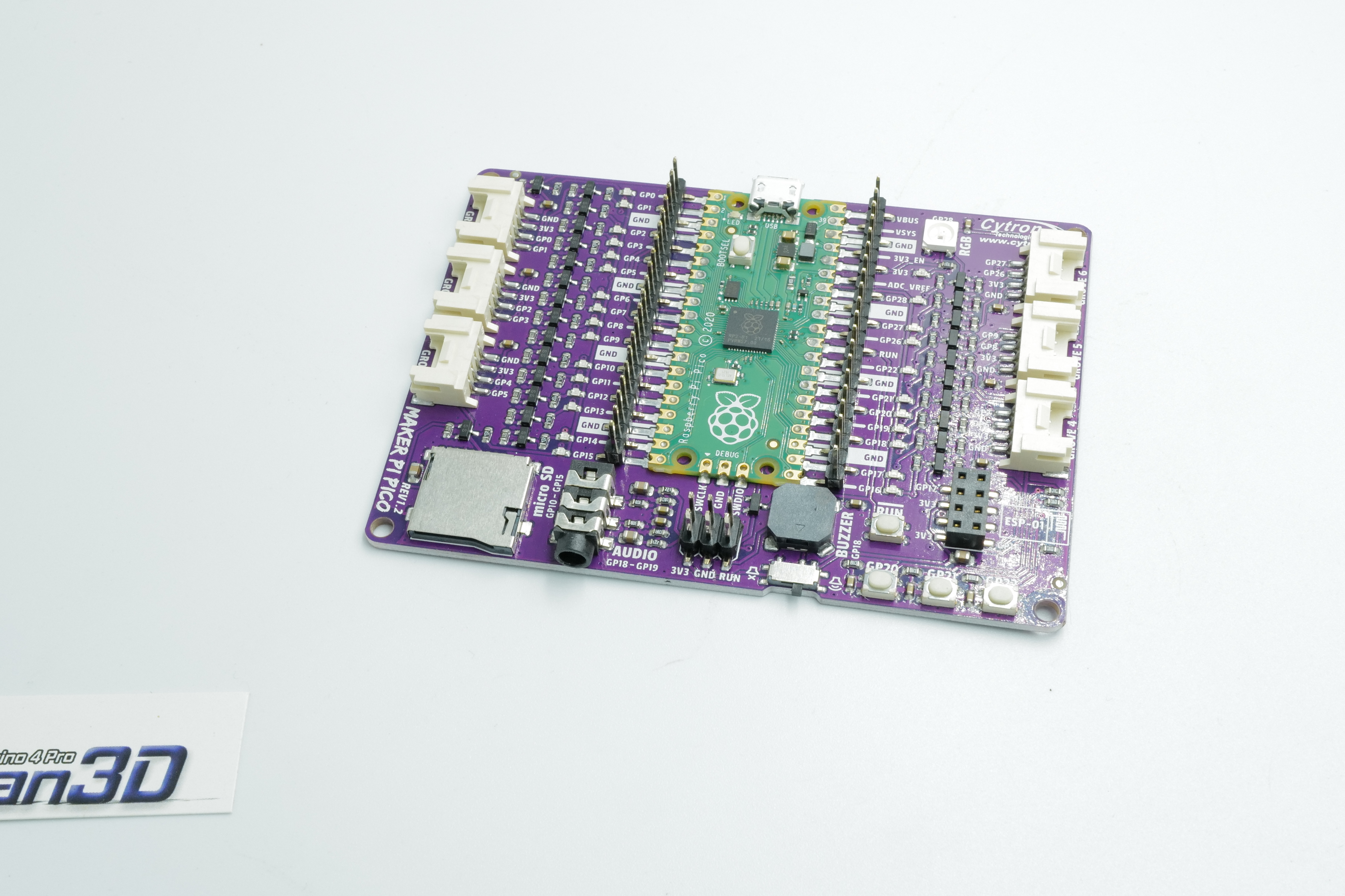 Maker Pi Pico: Simplifying Raspberry Pi Pico for Beginners