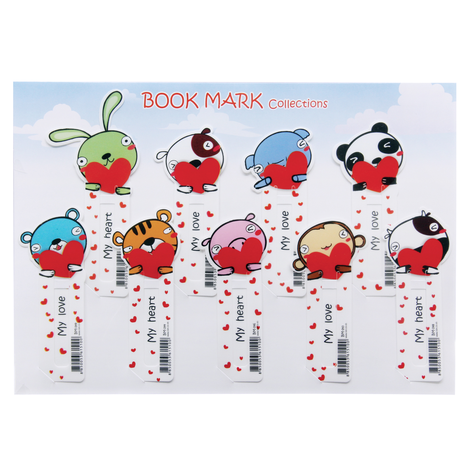 Printed Bookmarks My Love My Story