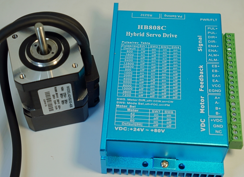 Closed-loop stepper motor NEMA17