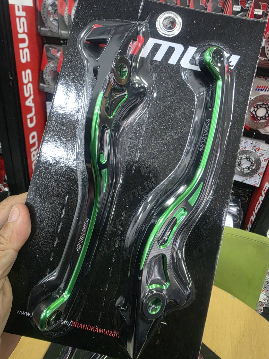 มือเบรค Kamui 2Tone รุ่น FORZA300-350 ราคา1950