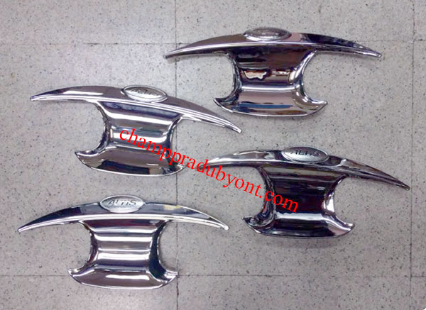 ถ้วยรองมือเปิดประตูโครเมี่ยม TOYOTA ALTIS 14-16