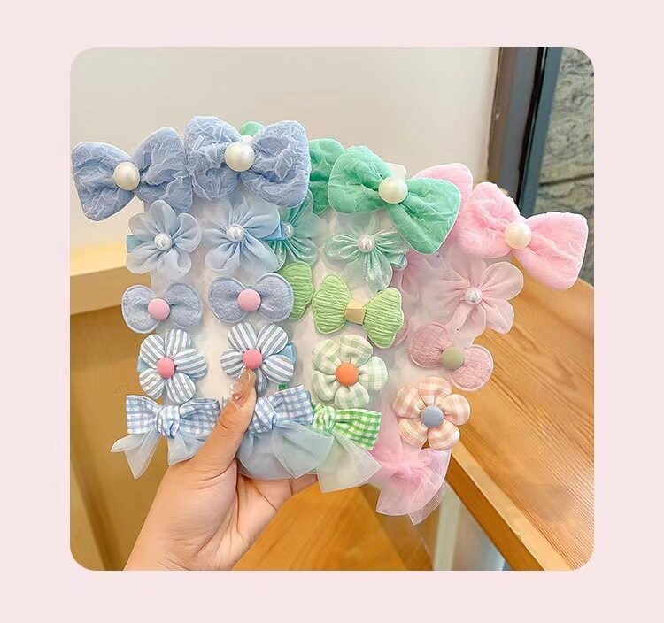 บ้านพลู🏠 กิ๊บติดผมเด็ก กิ๊บเซต กิ๊บดอกไม้ โบว์ น่ารัก สดใส กิ๊บ ราคาถูก
