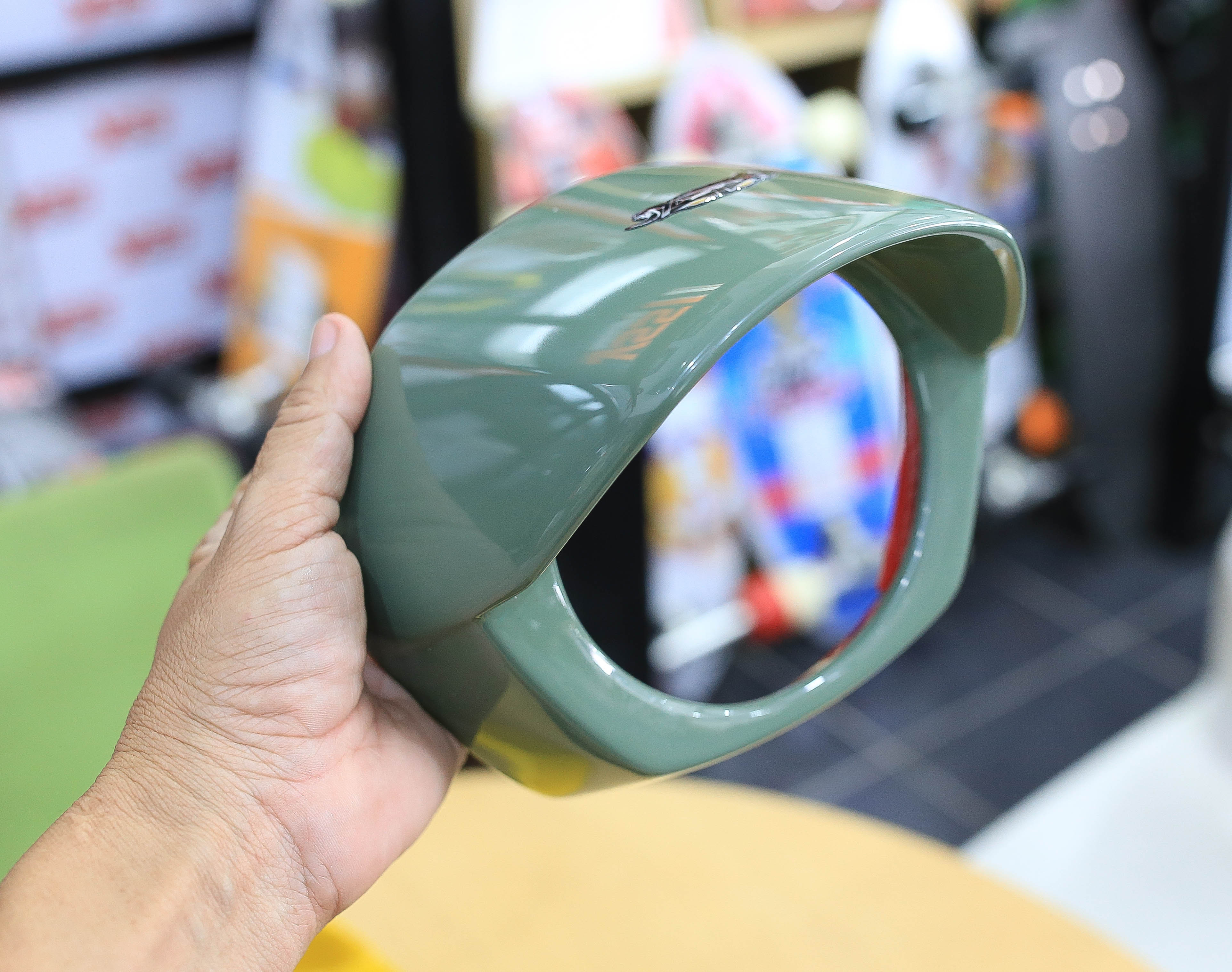 ครอบไฟหน้า Asura Giorno+ (แก๊ปไฟหน้า) สีขาว ดำด้าน ดำเงา ราคา1100