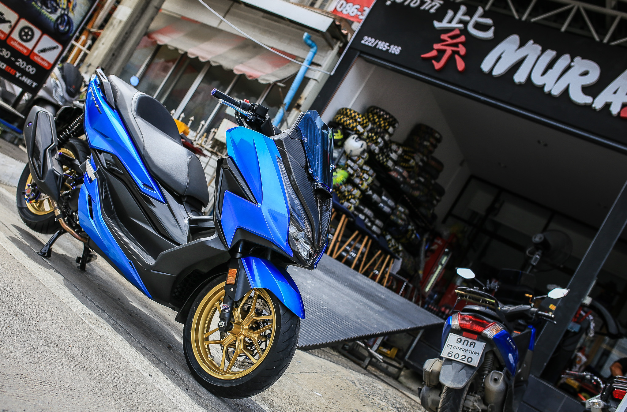 ชุดหน้าซิ่งเครฟล่าแท้ FORZA 350