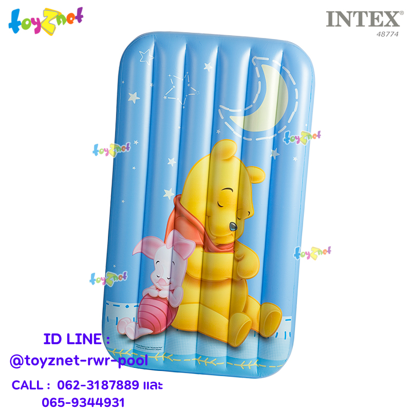 Intex Winnie The Pooh Kid Airbed 1.57x0.88x0.18 m. no.48774