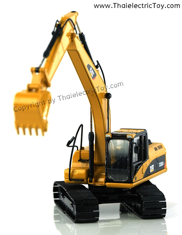 โมเดลรถแบคโฮ CAT 320D L วัสดุเป็นเหล็กทั้งคัน ขนาด 1:50 รายละเอียดสมจริง