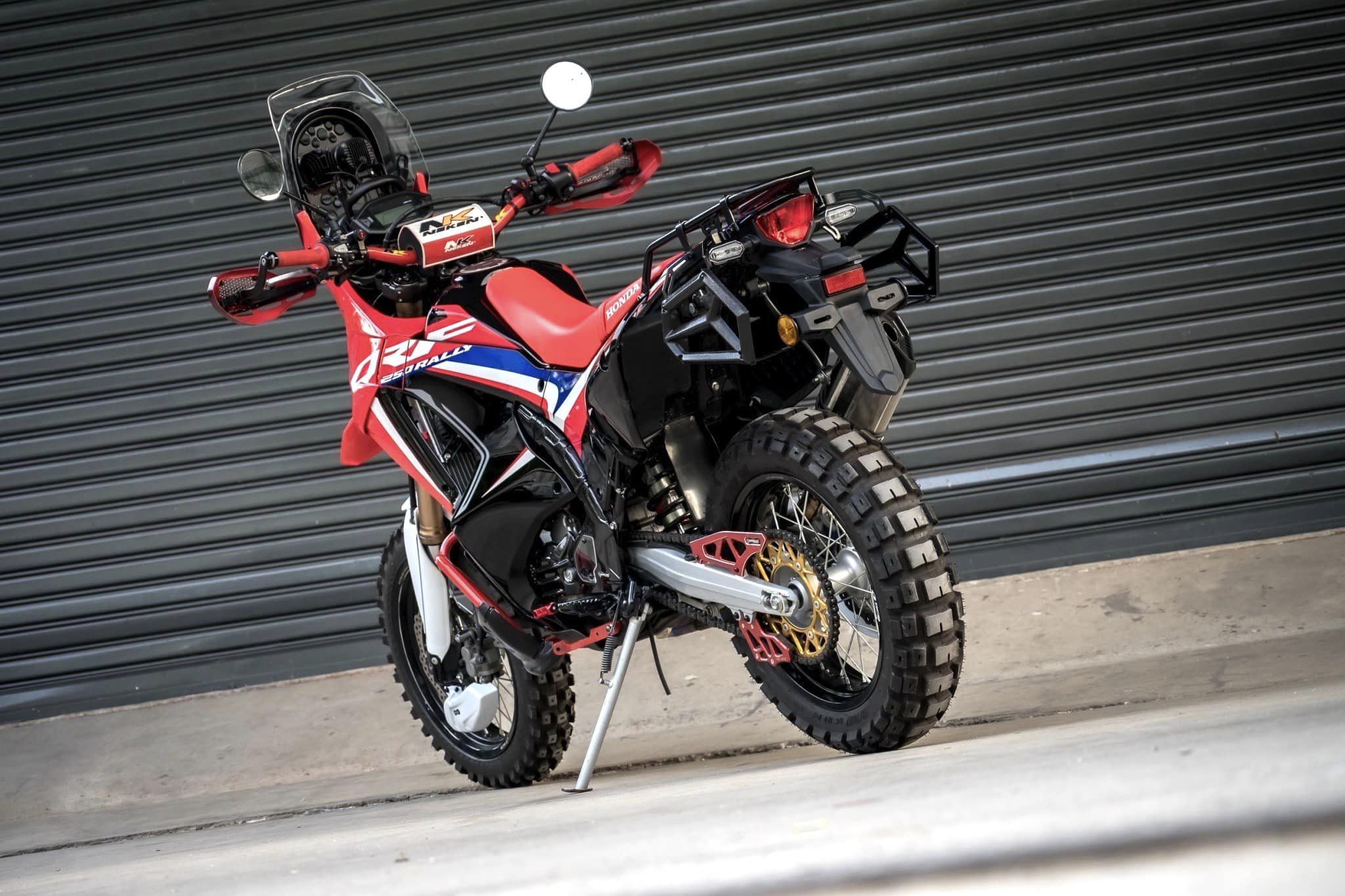 แร็คข้าง(ต้องมีแร็คท้ายก่อน) 3500฿ motozaaa CRF300L / CRF300Rally