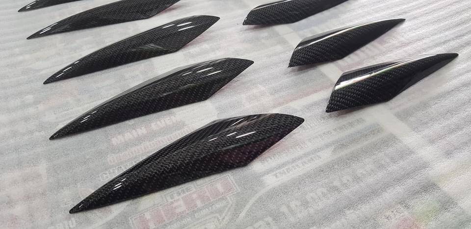 กันรอยข้าง FORZA 300-350 เพียวเครฟล่า ราคา850