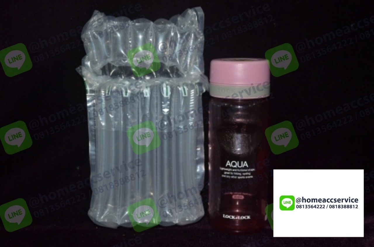 กันกระแทกขวดแก้ว กระปุกน้ำพริก ใช้เป่าลม ขนาด 8x11 นิ้ว (21x28 cm) - Bottle Bubble Wrap 21x28cm