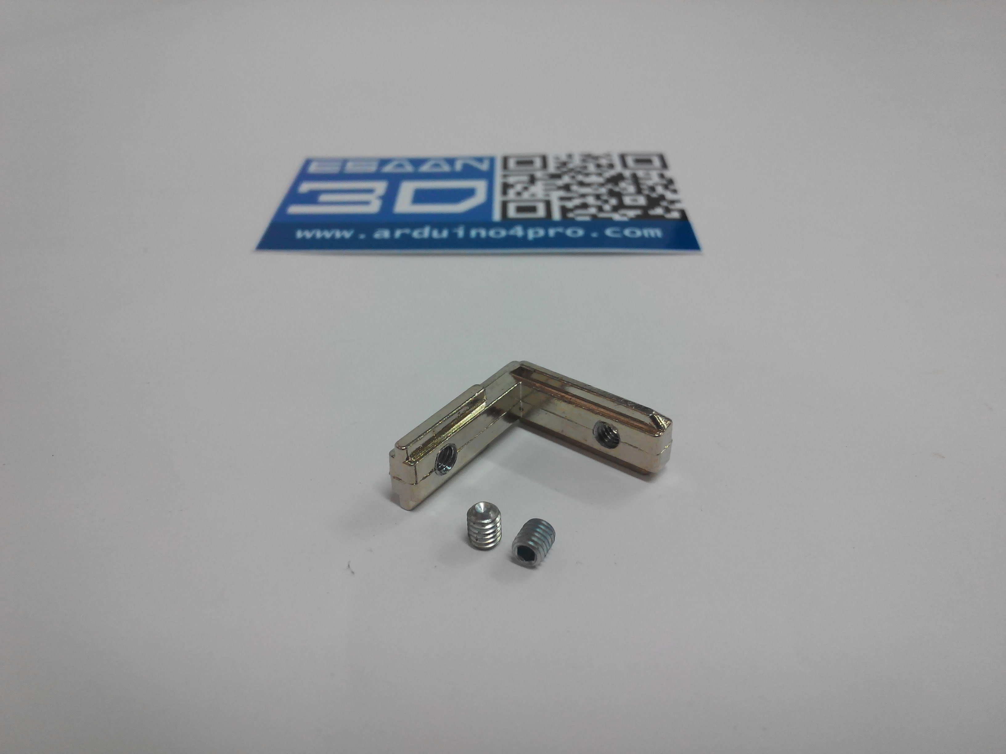 Inner Bracket สำหรับอลูมิเนียมโปรไฟล์ 2020 พร้อมน็อตยึด M5