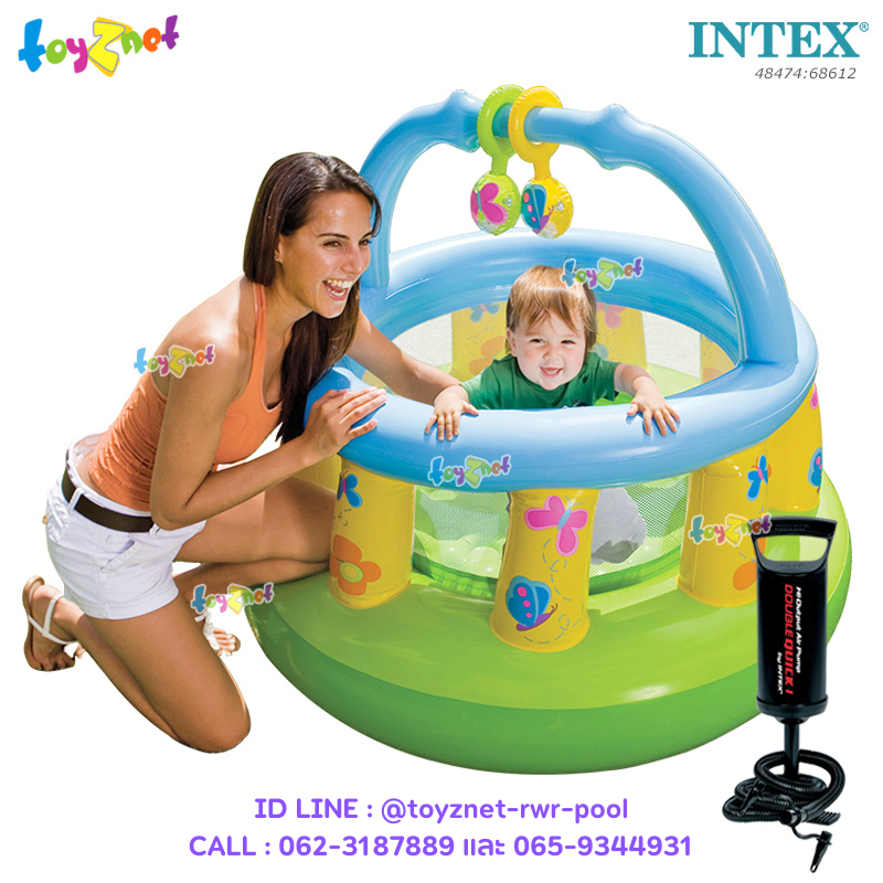 Intex Soft-sides My First Gym no.48474 + DQI Air Pump