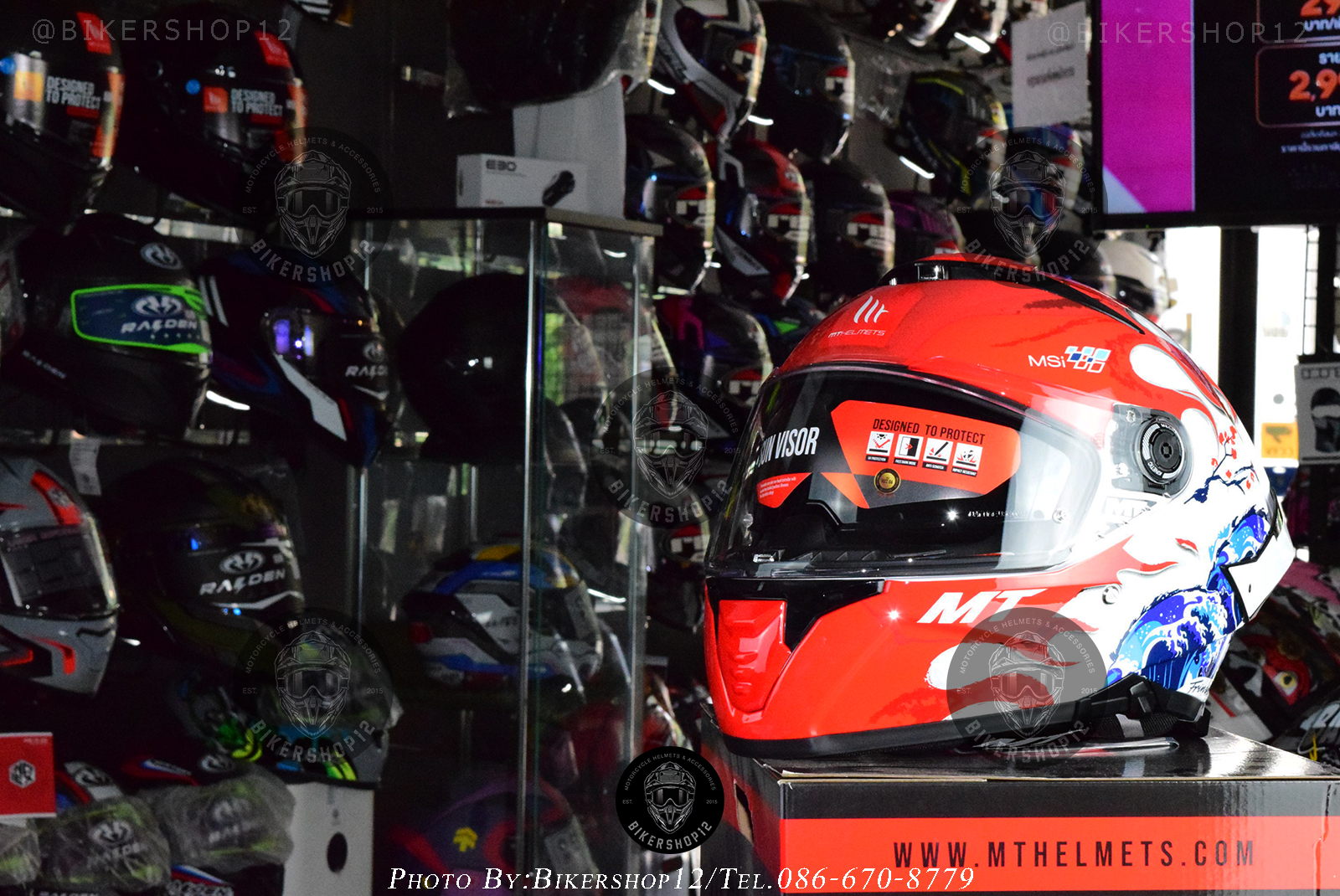 หมวกกันน็อค MT THUNDER 4 SV ลาย Ryusei Yamanaka