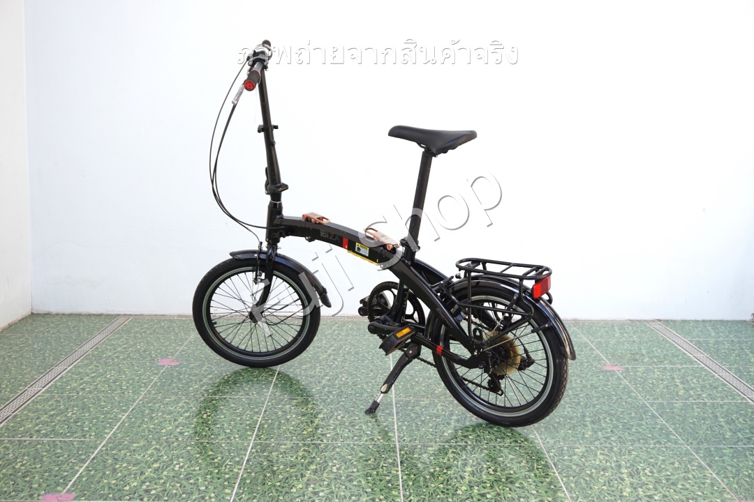 จักรยานพับได้ญี่ปุ่น - ล้อ 18 นิ้ว - มีเกียร์ - อลูมิเนียม - Ibiza Pro - สีดำ [จักรยานมือสอง]