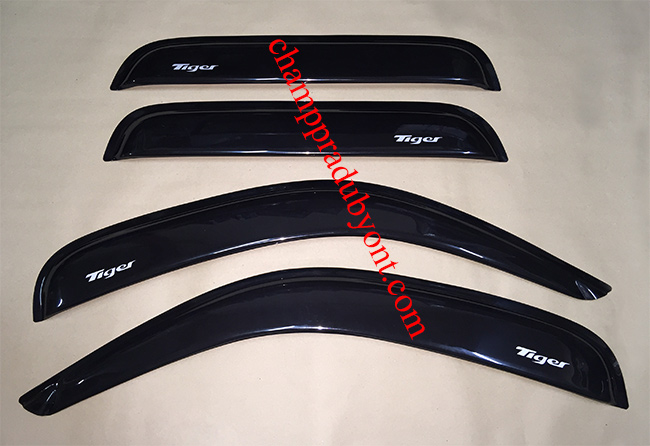 กันสาดประตู TOYOTA TIGER D4D 98-04