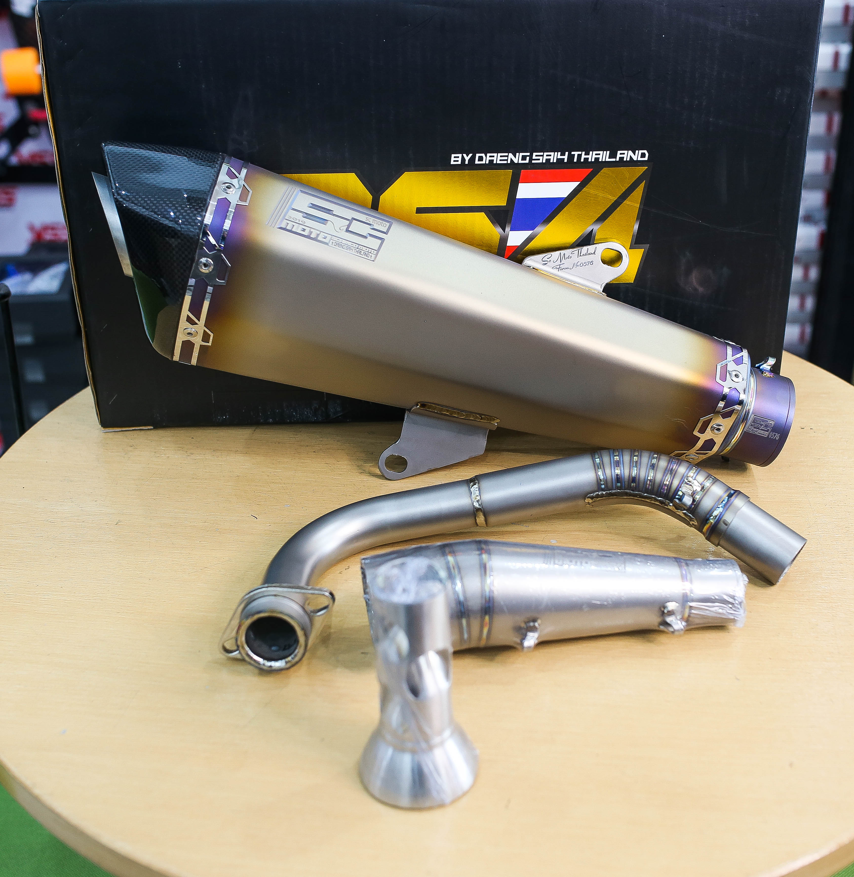 ท่อ Sc moto ไทเทเนียม FORZA 350 ราคา23500