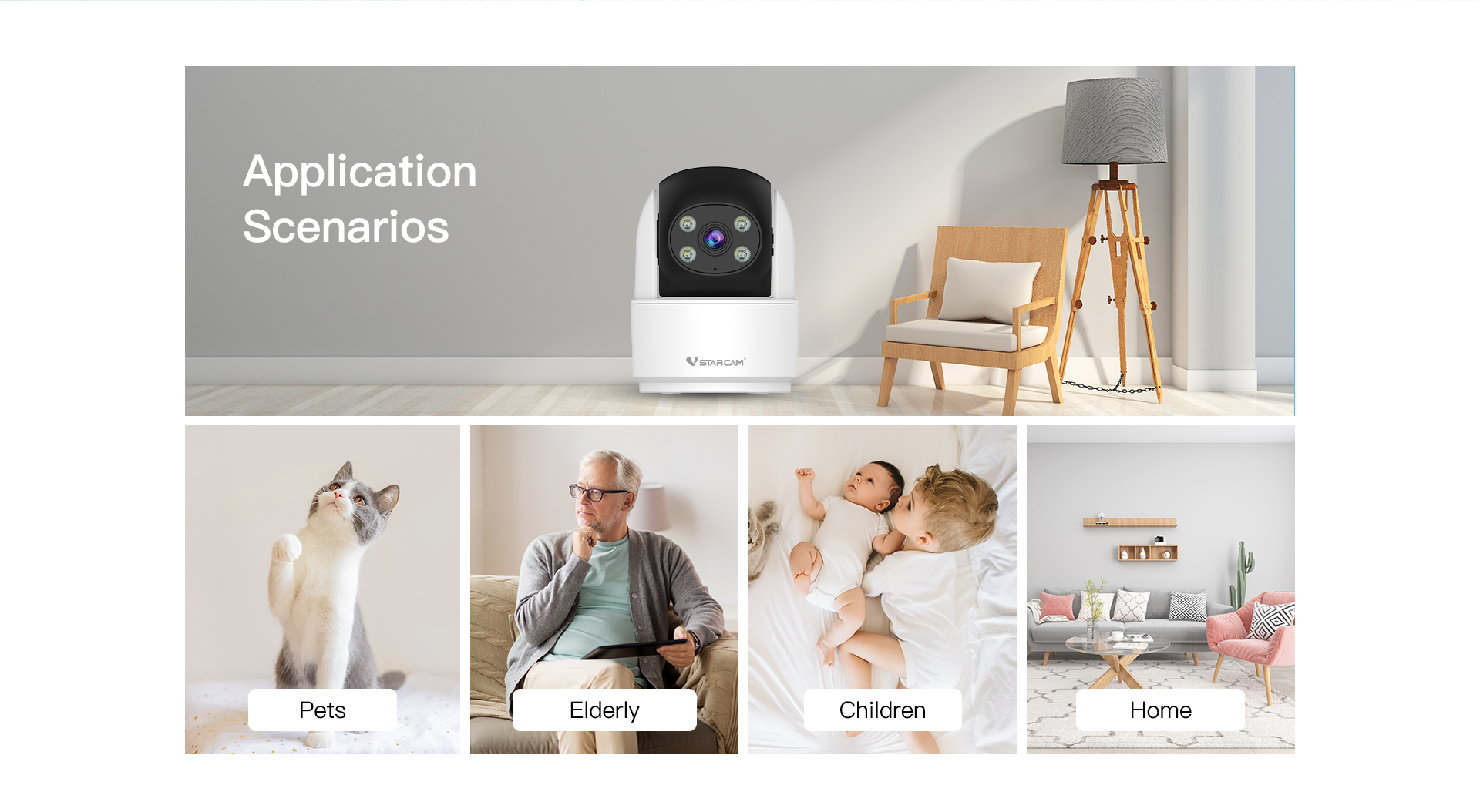 Vstarcam C996 กล้องวงจรปิดระบบ IP WIFI 2 MP Color Night Vision มีไมค์และลำโพงในตัว BY BILLIONAIRE SECURETECH C996