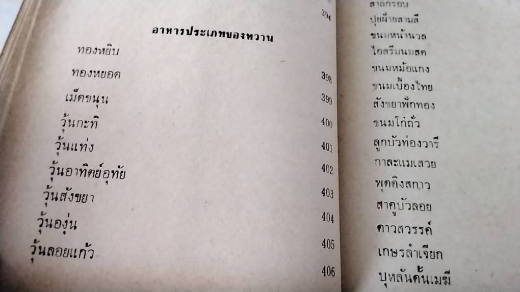 อาหาร ฉบับได้รับพระราชทานชนะการประกวดและอยู่ในความนิยม