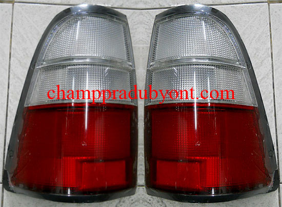 ไฟท้าย ISUZU TFR 97-02 DRAGON EYE ขาวแดง