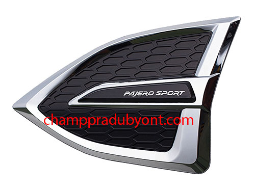 ครอบแก้มโครเมี่ยม MITSUBISHI PAJERO SPORT 15-16 FITT