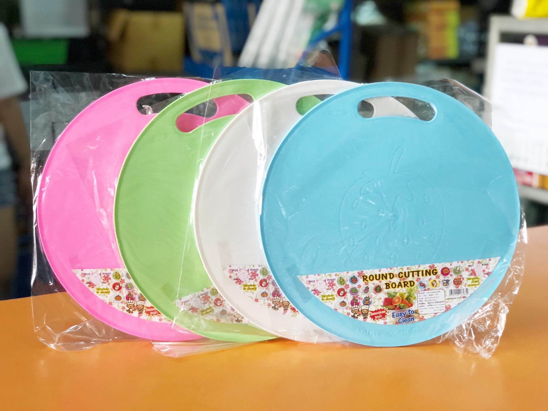 เขียงกลม No. P 363 (PMP) 19*30*4 cm