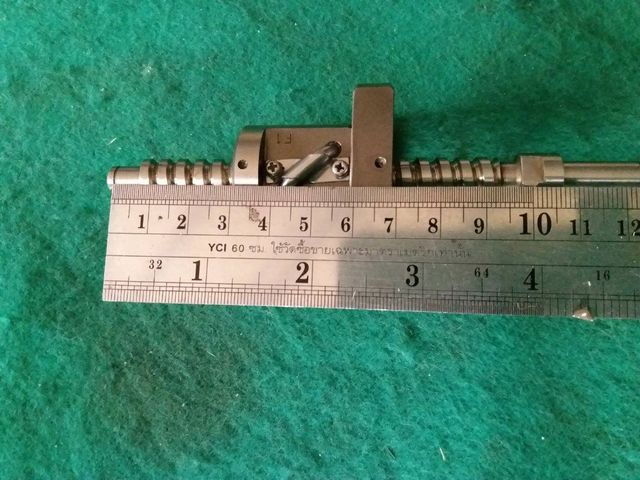 บอลสกรู NSK 14H1 แกนโต 12 มิล พิท 5 มิล ยาวทั้งตัว 17 ซม.