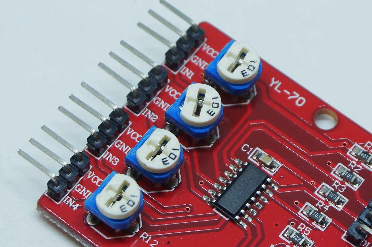 4 Channel Infrared Line tracking