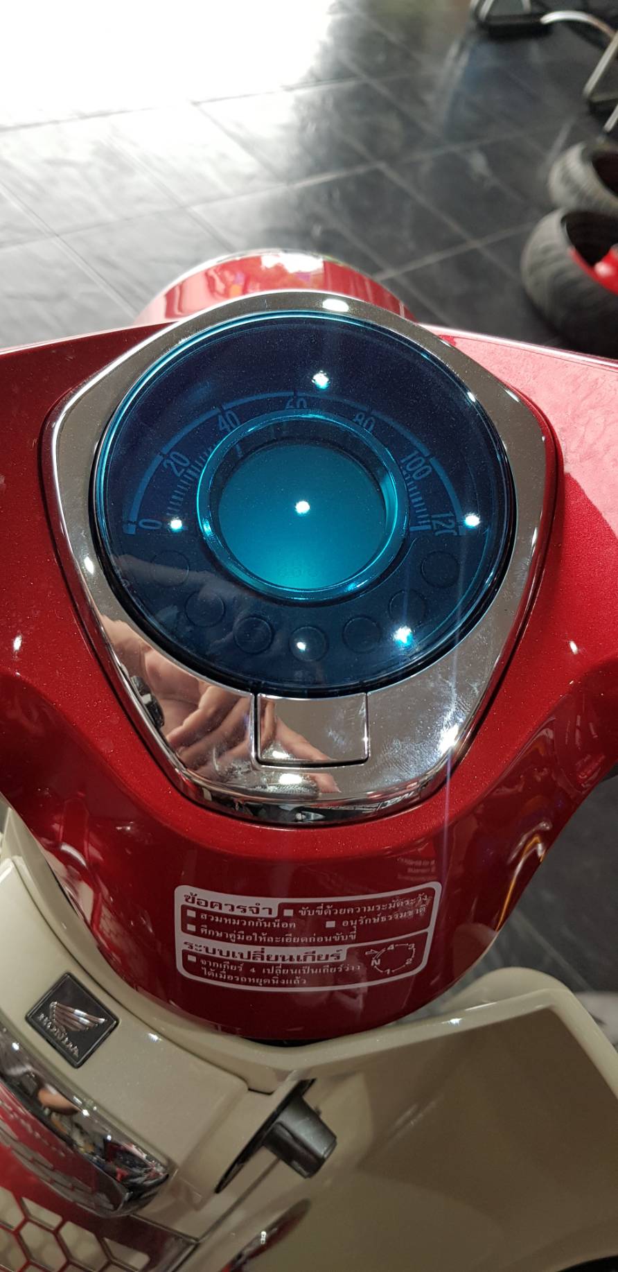 ฟิล์มเรือนไมล์ HONDA C125 ราคา99