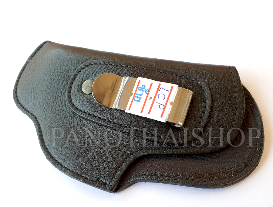 ซองปืนพกในหนังชามัวร์ สำหรับปืน รูเกอร์ แอลซีพี RUGER LPC ด้าน ซ้าย