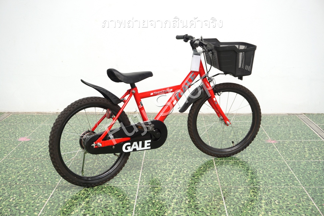 จักรยานเด็กญี่ปุ่น - ล้อ 18 นิ้ว - ไม่มีเกียร์ - สีแดง [จักรยานมือสอง]