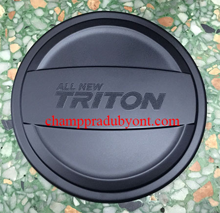 ครอบฝาถังน้ำมัน MITSUBISHI TRITON 15-16 4D ดำ