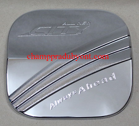 ครอบฝาถังน้ำมันโครเมี่ยม HONDA CITY 08-13 (V.2)