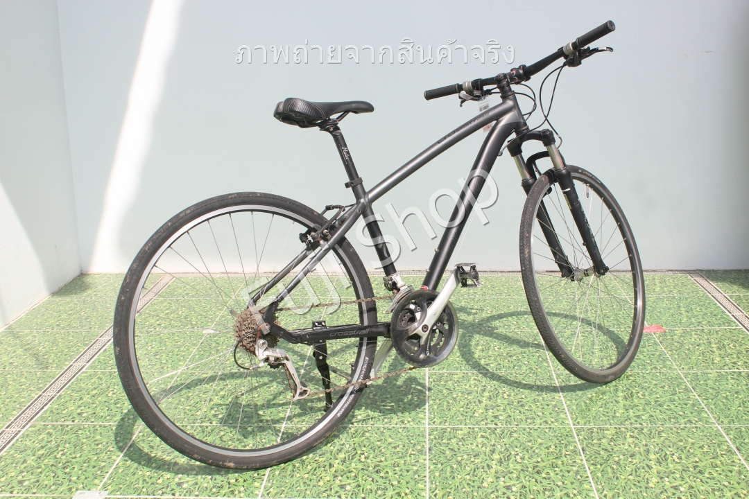 จักรยานไฮบริดญี่ปุ่น - ล้อ 700c - มีเกียร์ - อลูมิเนียม - Specialized Crosstrail - ดำ [จักรยานมือสอง]