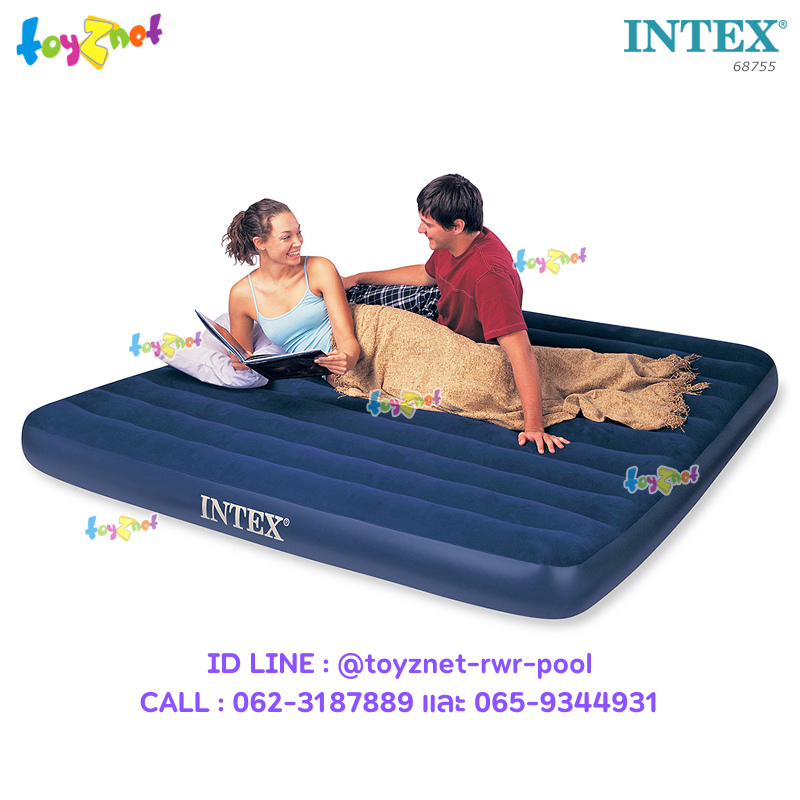 Intex Airbed 6ft (King) 1.83x2.03x0.22 m no.68755