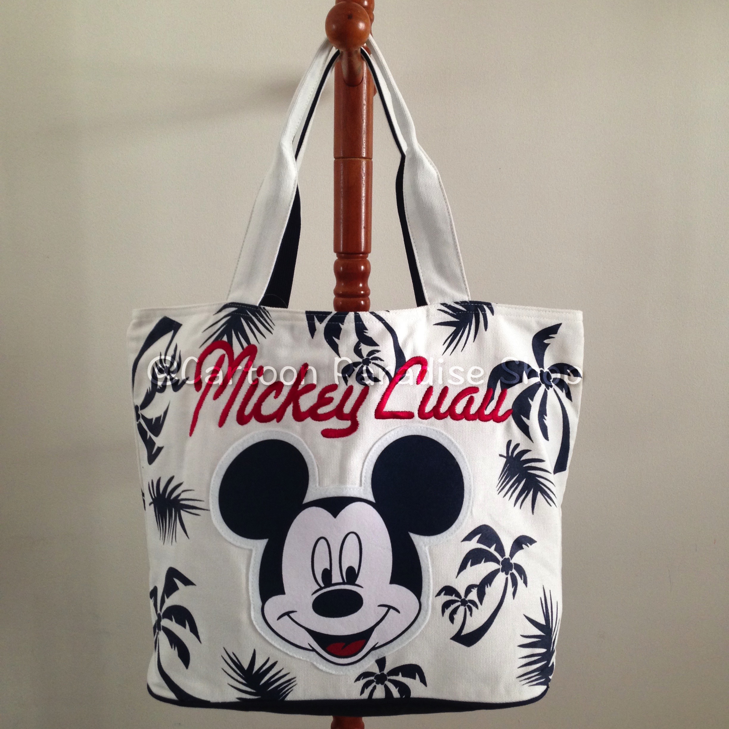 กระเป๋าถือ/กระเป๋าสะพายใบใหญ่ มิกกี้เมาส์ Mickey Mouse Shoulder Handbag Shopper Tote Beach Bag Diaper Bag Purse LARGE