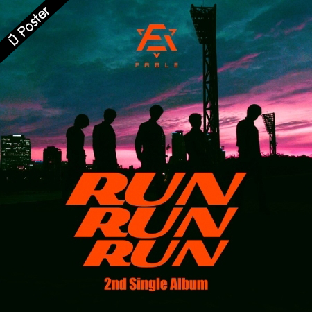 [PRE-ORDER] F.ABLE - 2nd Single Album "RUN RUN RUN"