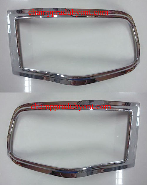 ครอบไฟหน้าโครเมี่ยม TOYOTA HIACE COMMUTER 10-13