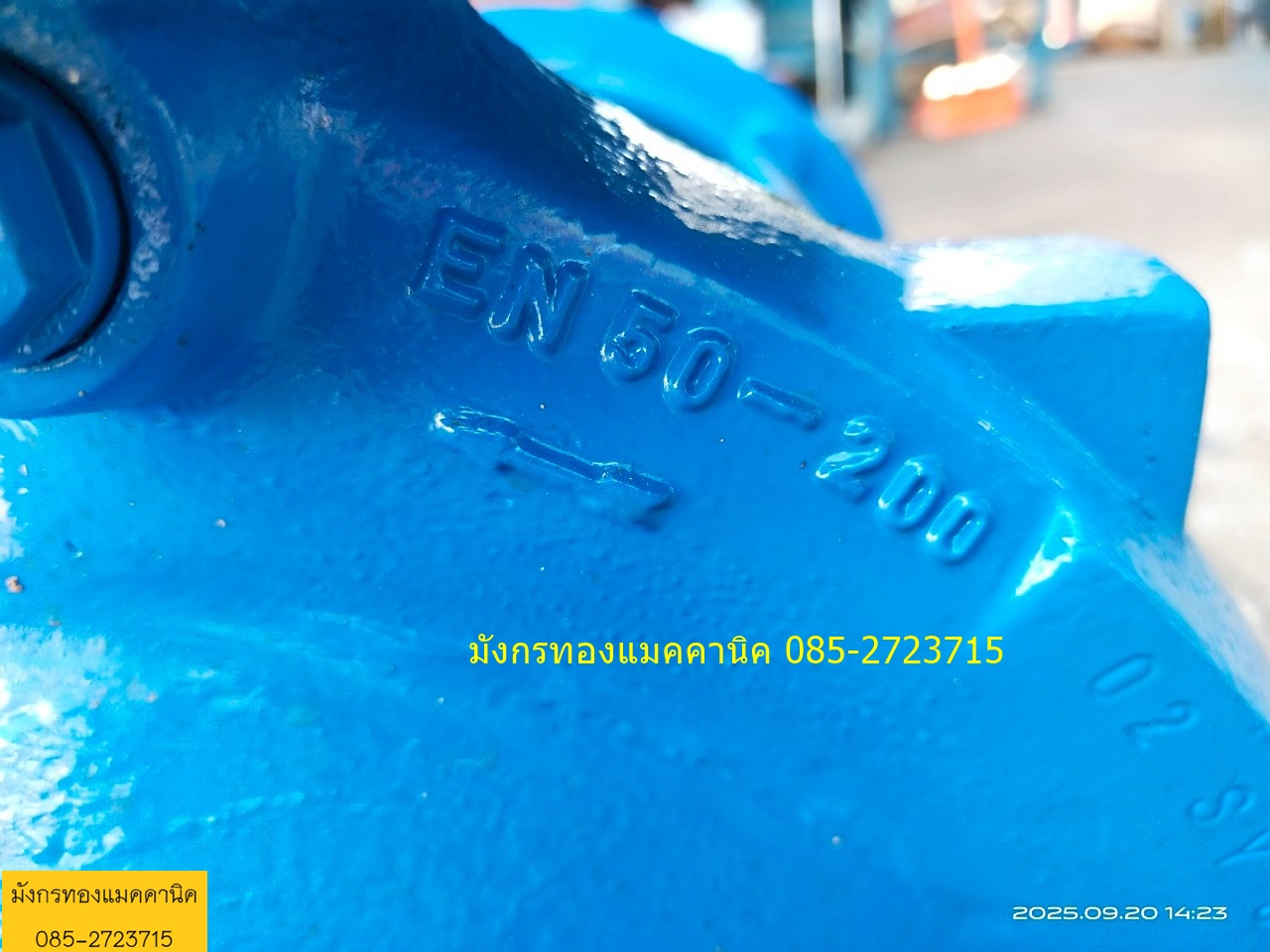 ปั๊มน้ำมันร้อน เข้า 2.5 ออก 2 นิ้ว ใบพัดด้านหลังสแตนเลส