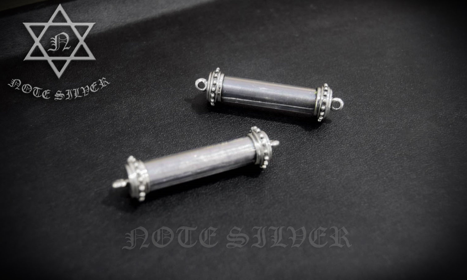 ตะกรุดมหาสะท้อน ปลอกตะกรุดเงินแท้ Sterling Silver 925 NSBL2725