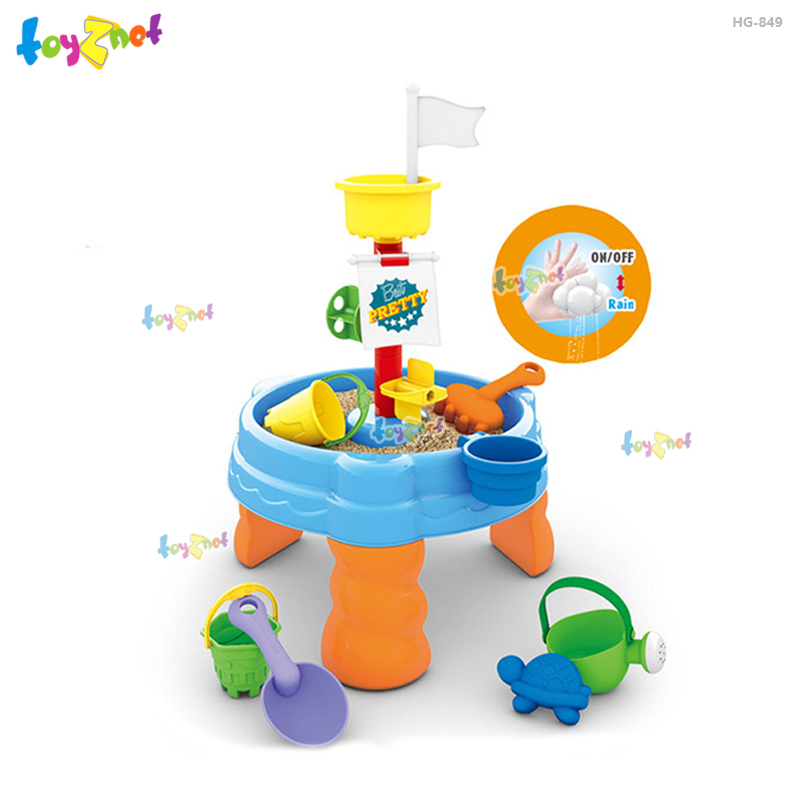Toyznet ส่งฟรี ชุดโต๊ะตักทรายหรรษา รุ่น HG-849