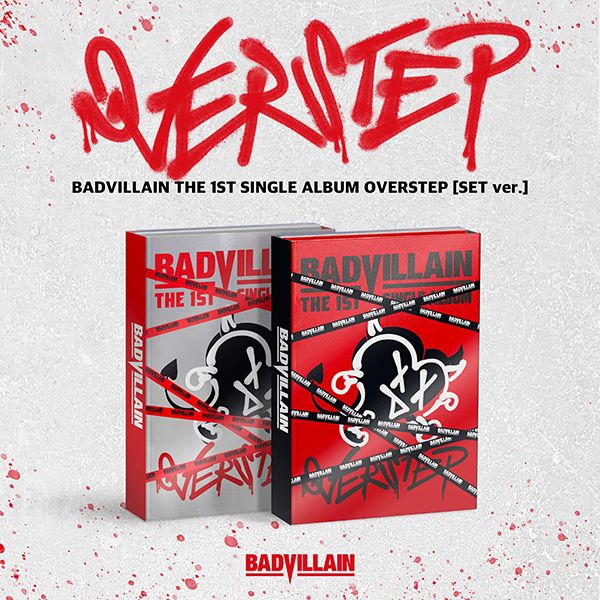 [PRE-ORDER] BADVILLAIN - 1st Single Album "OVERSTEP"