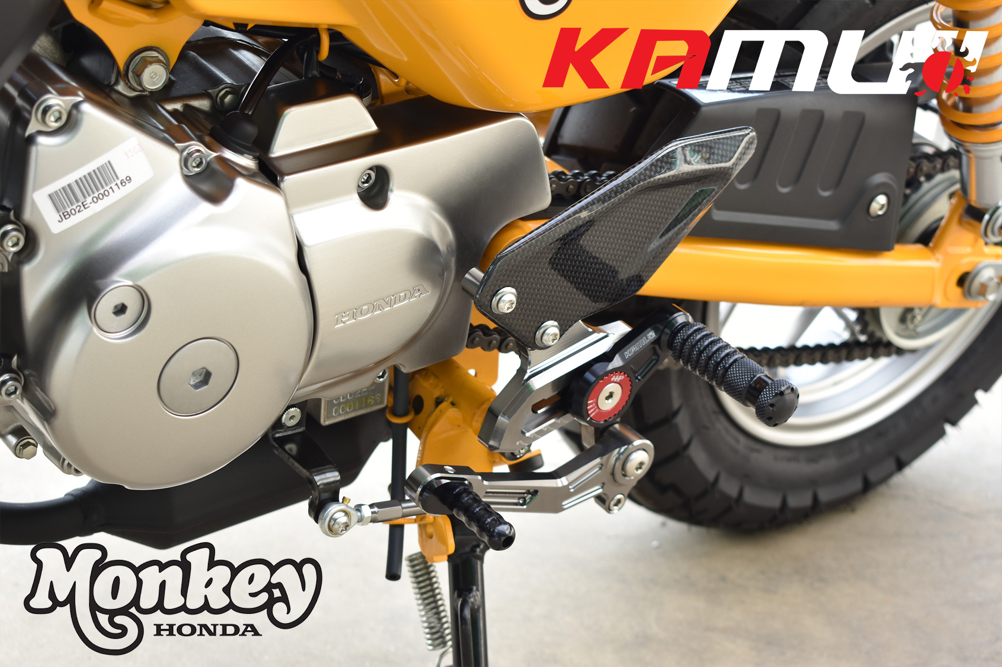 ชุดเกียร์โยงจาก Kamui HONDA MONKEY 125 MSX 125-SF