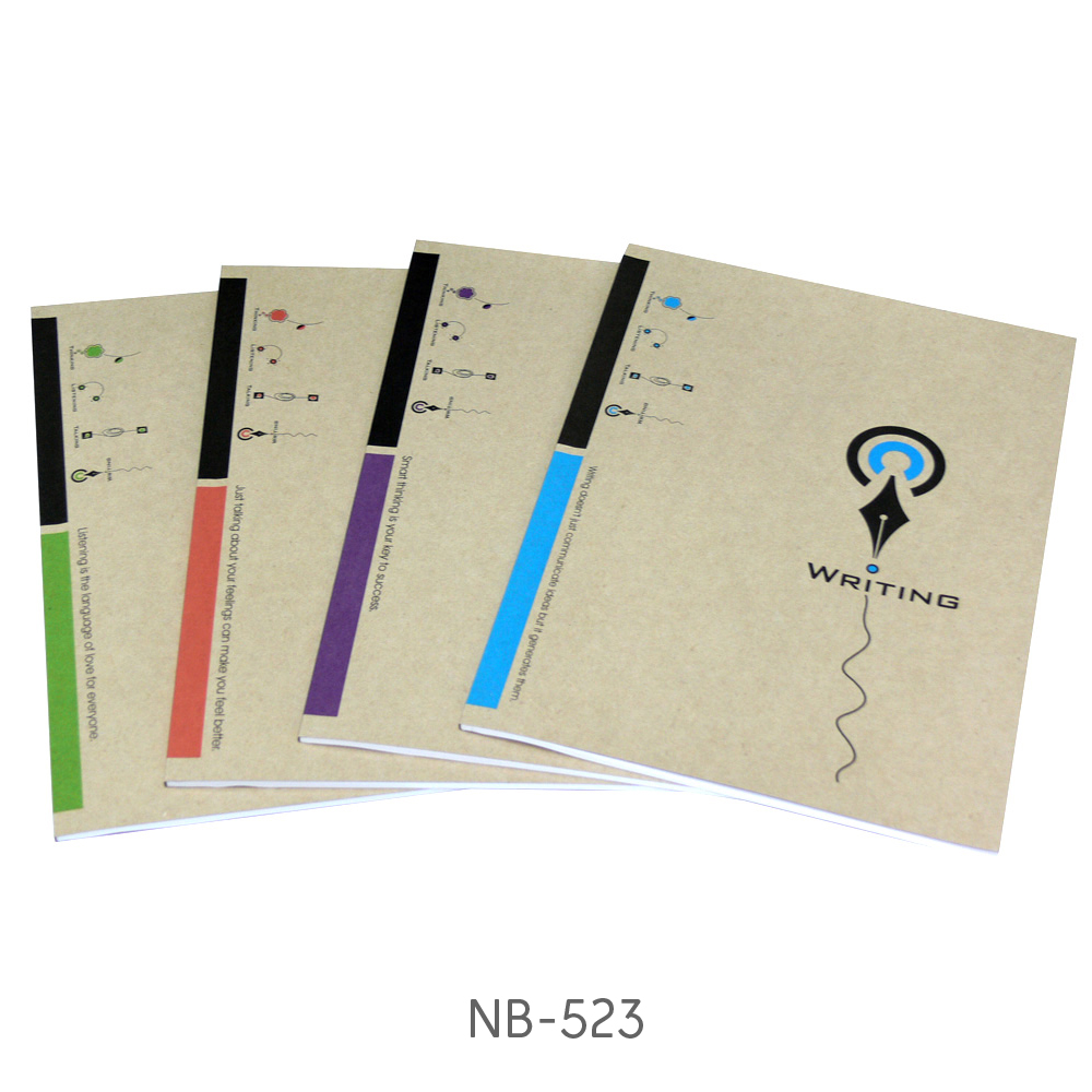 Writing Notebooks B5 Brown Kraft Paper Covers Su-Ji-Pu-Li,