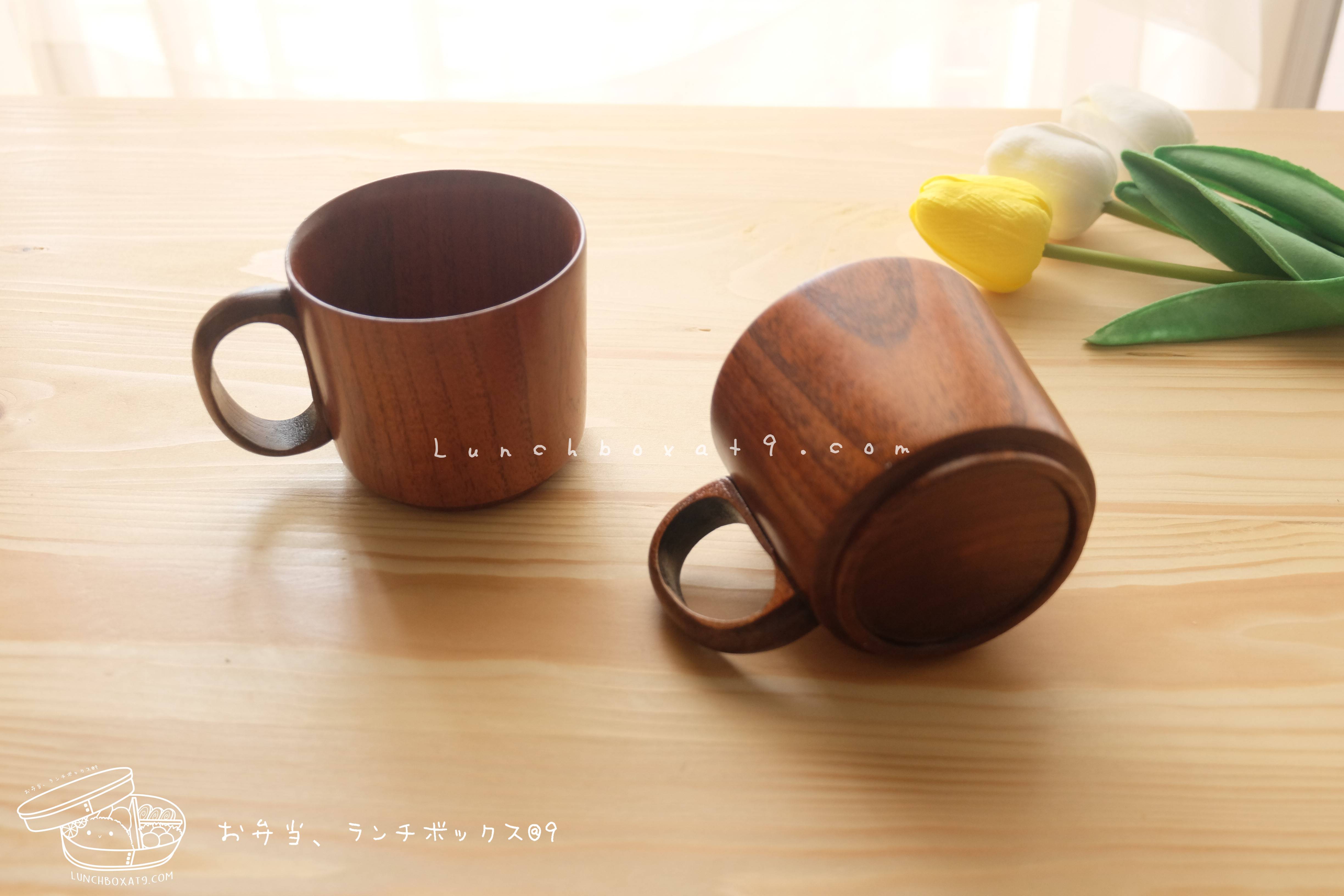 Japanese Wood Cup - แก้วไม้ ถ้วยไม้ญี่ปุ่น