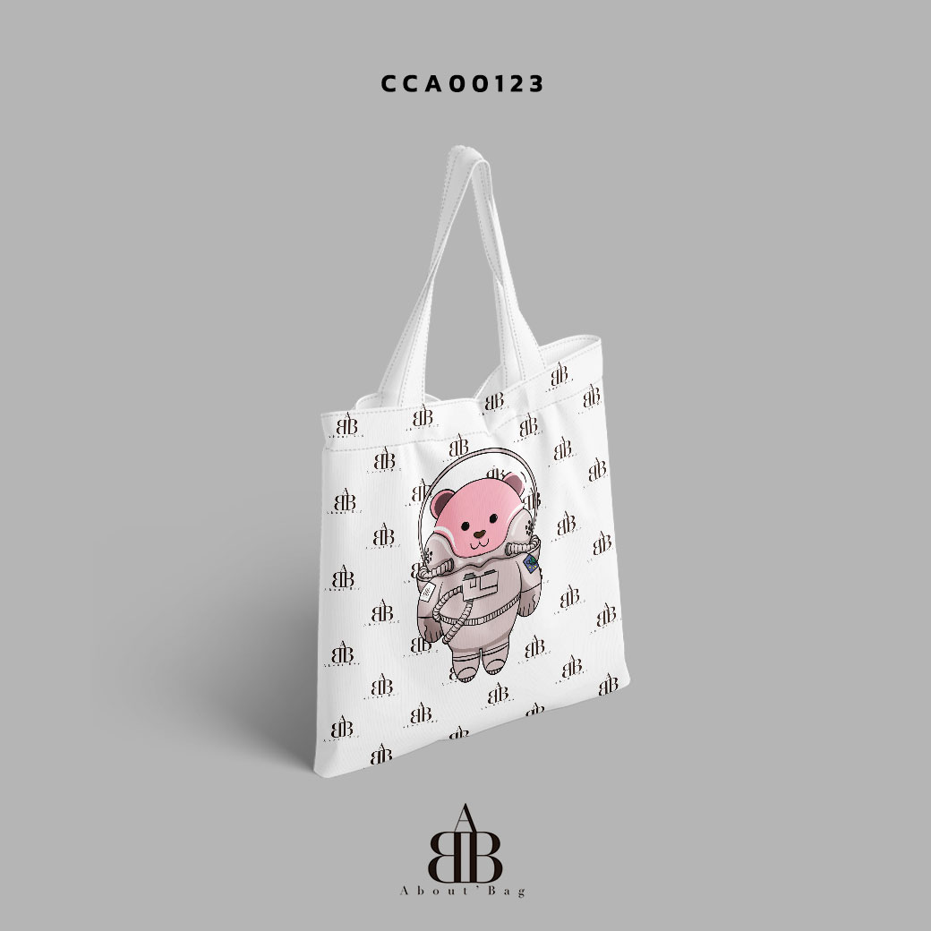 กระเป๋าแคนวาส CANVAS BAG Astronaut'Bears I CCA00123 #AboutBag #SHOPTER