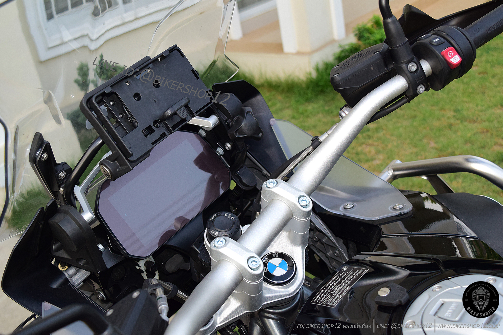 ที่วางโทรศัพท์ หรือ ที่ยึดมือถือ (พร้อมช่อง USB) สำหรับ R1300-1250-1200GS-GSA