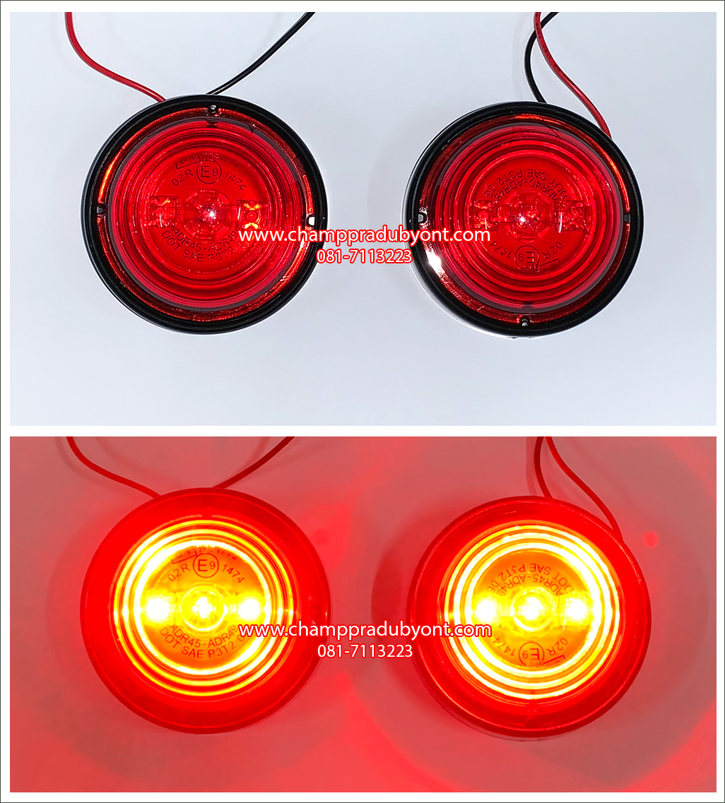 ไฟทับทิมกันชนท้าย TOYOTA FORTUNER 2005-2011 LED FITT