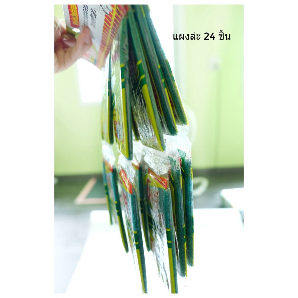 ฝอยเขียวแผง 3.- (1*24ชิ้น)