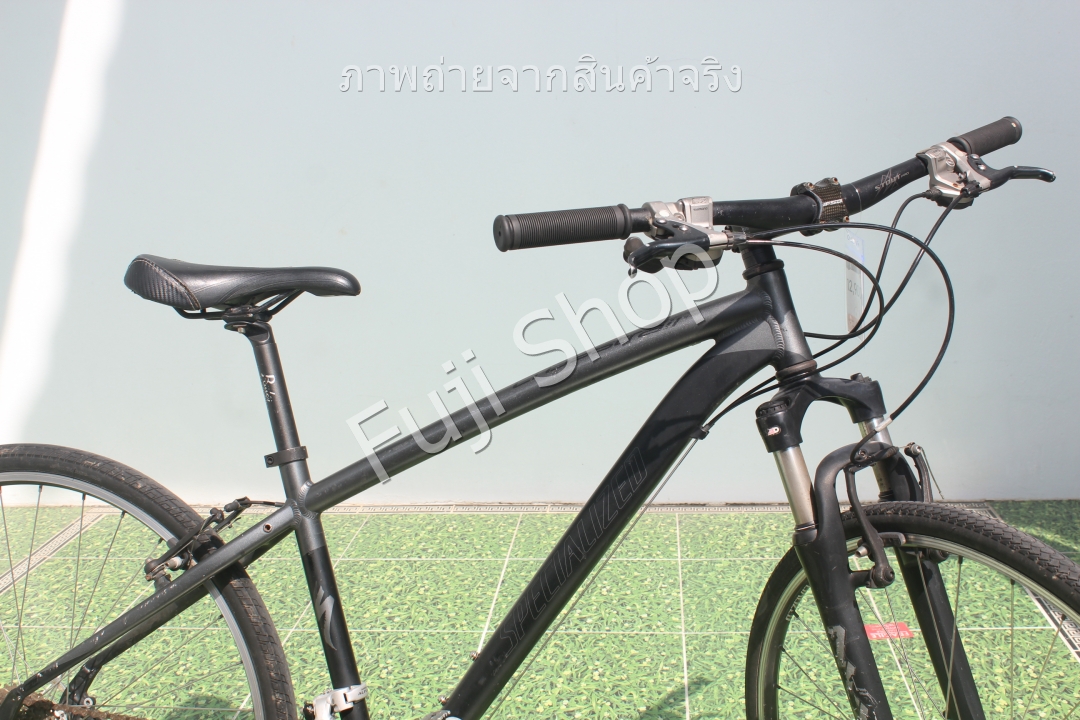 จักรยานไฮบริดญี่ปุ่น - ล้อ 700c - มีเกียร์ - อลูมิเนียม - Specialized Crosstrail - ดำ [จักรยานมือสอง]