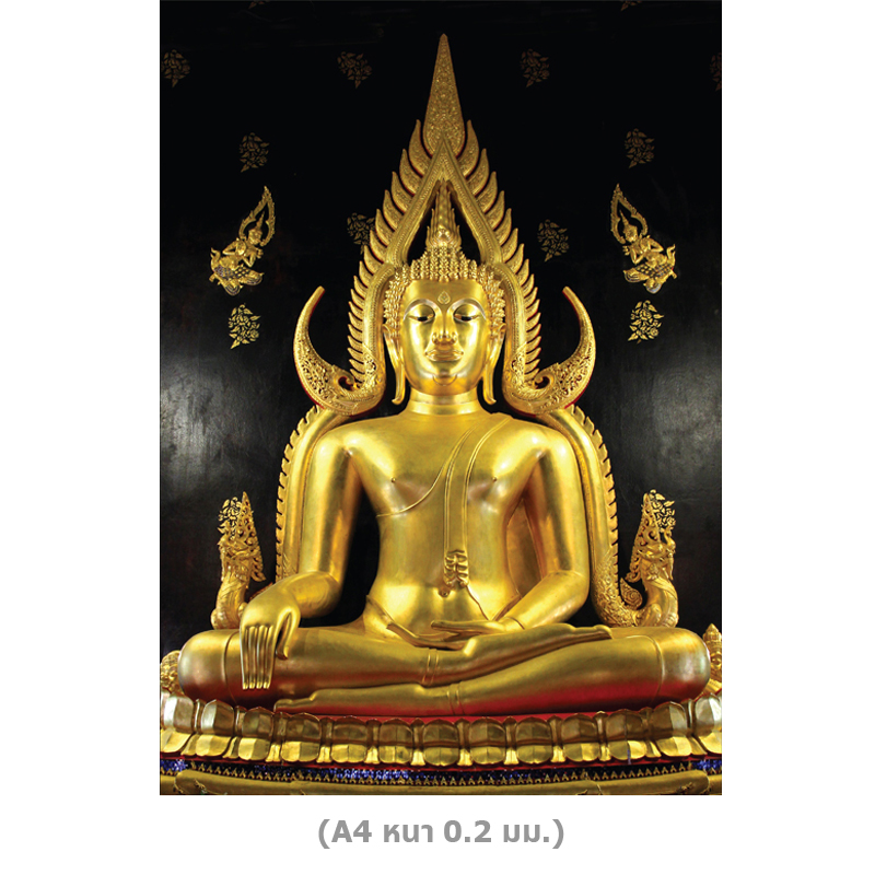 Buddha Image Plastic Posters A4 size EA-445