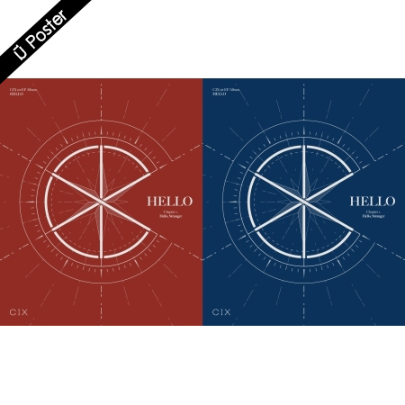 [PRE-ORDER] CIX - 1st EP Album "HELLO CHAPTER 1. HELLO, STRANGER"